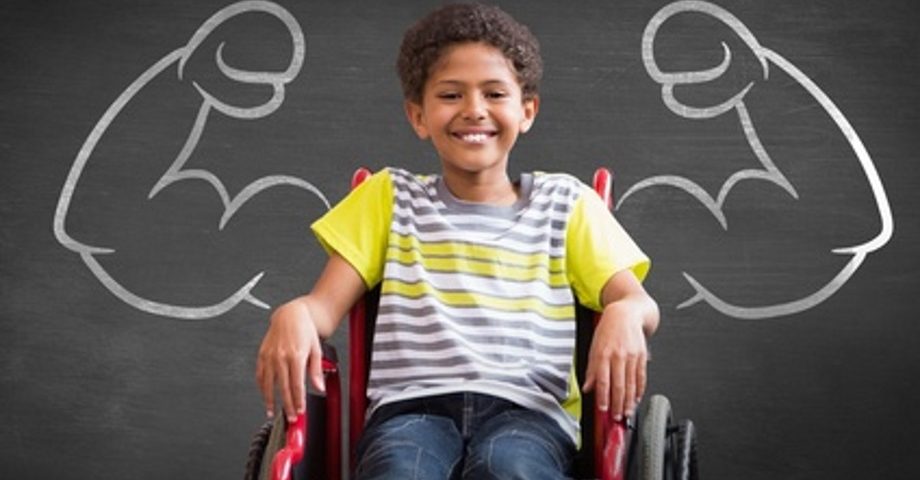 Child In Wheelchair